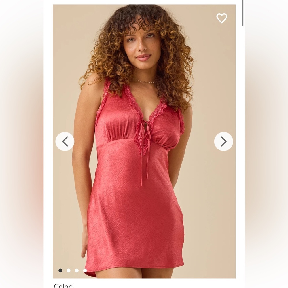 New with tags Altar’d State Blakely Satin Mini Dress